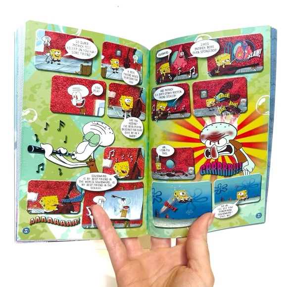 Nickelodeon SpongeBob SquarePants Manga Colour Comic Book and Joke Book TokyoPop - Picture 6 of 13